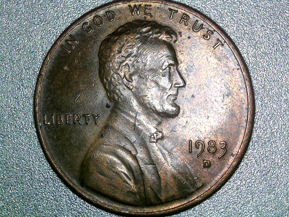 1983-D-Zinc-LMC-Over-Polished-Die-Or-Double-Column-?